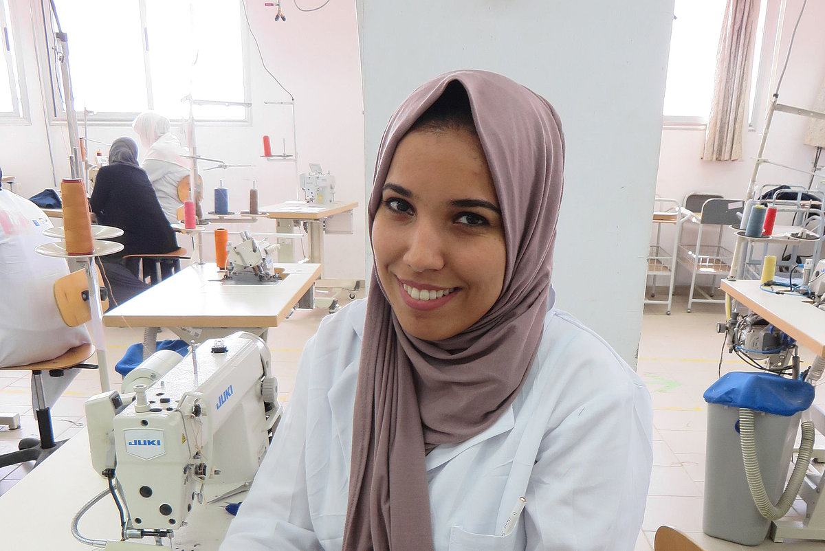 Photo: GIZ: Sewing and cutting courses for women 2
