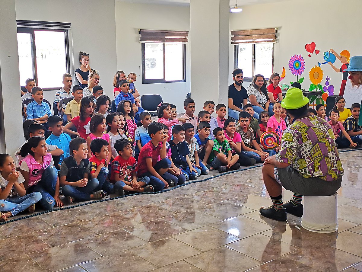 Foto: GIZ: Clown training in Lebanon