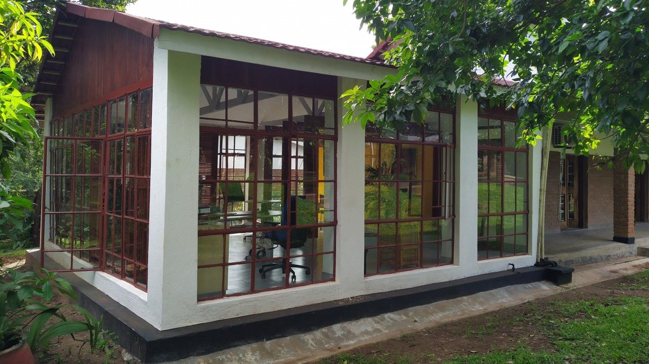 Photo: View of the renovation of the GIZ country office in Malawi
