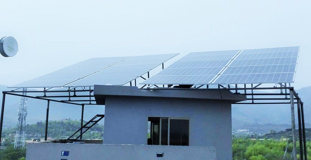 Photo: View of a photovoltaic plant in Pakistan