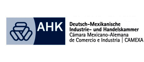 Logo: German-Mexican Chamber of Commerce and Industry.