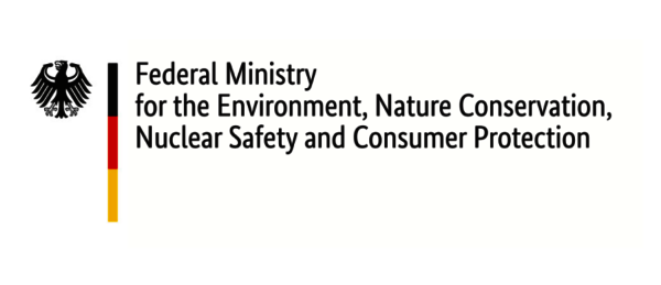 Logo: German Federal Ministry for the Environment, Nature Conservation, Nuclear Safety and Consumer Protection.