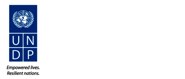 Logo: UNDP: Empowered lives. Resilient nations.