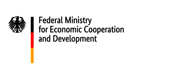 Logo: German Federal Ministry for Economic Cooperation and Development.