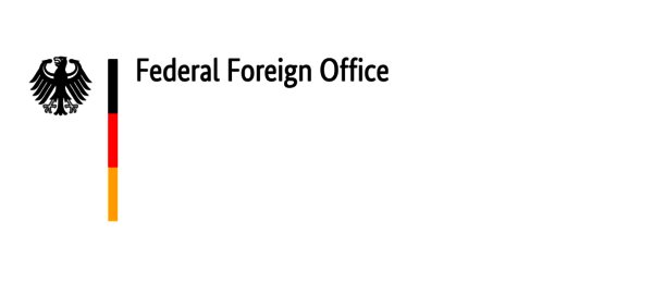 Logo: German Federal Foreign Office.