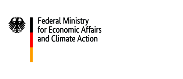 Logo: German Federal Ministry for Economic Affairs and Climate Action.