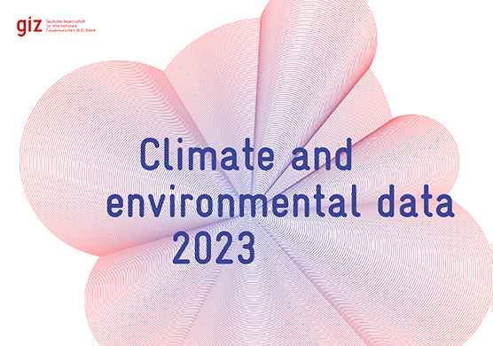 Title page: GIZ report ‘Climate and environmental data 2023’